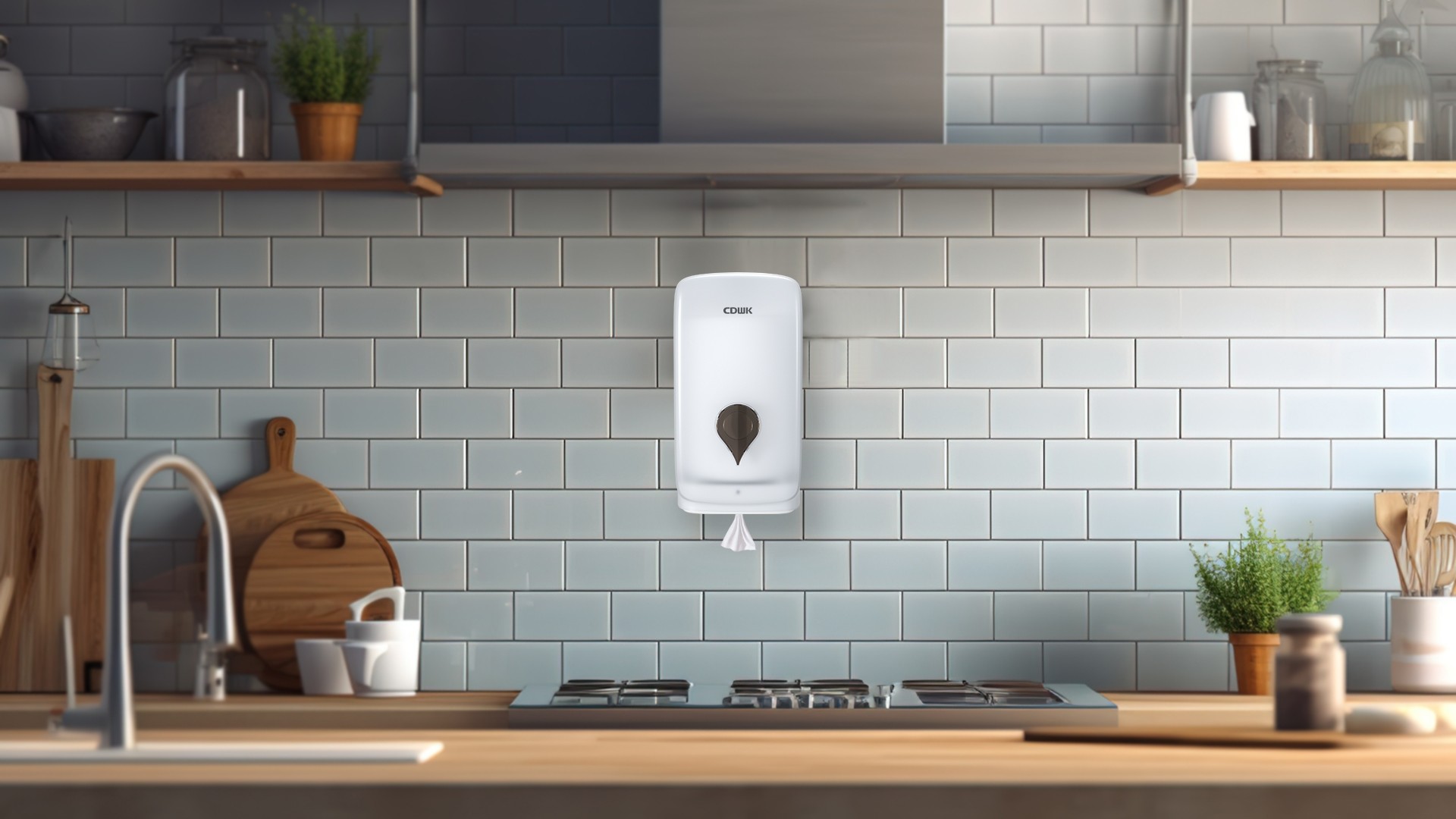 新品上市 | CDWK創點廚房中心抽紙巾架，讓廚房用紙更衛生更便捷！